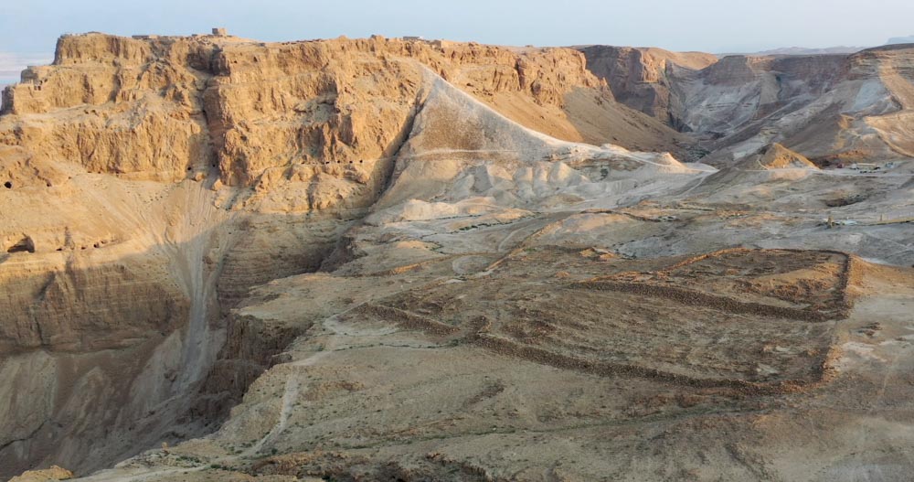 Israel, Masada - West Roman Camp