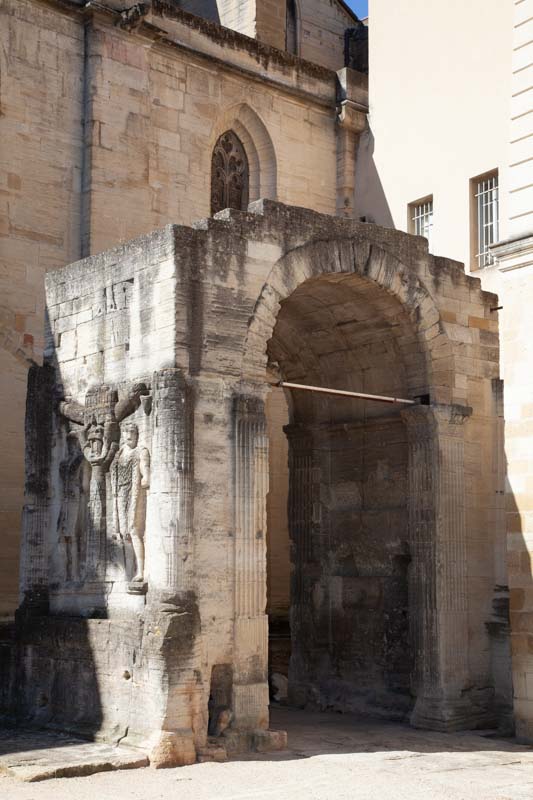 France, Provence - Carpentras Roman Arch