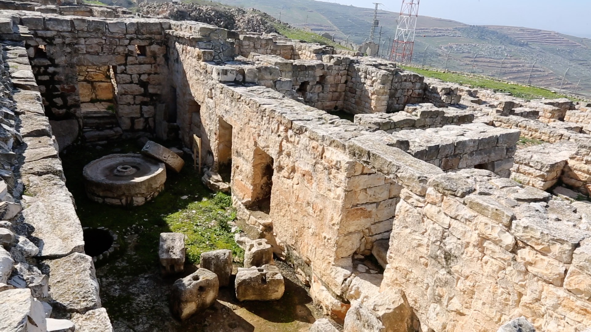Israel, Mount Gerizim - Oil Press from Hellenistic Period