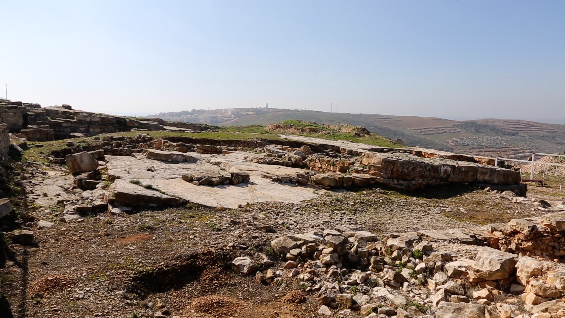 Israel, Mount Gerizim - Samaritans Sanctuary - "Gvaot Olam"(Hill of the World)