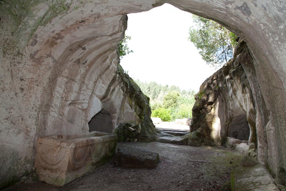 Israel, Beit Shea'rim Necropolis - Cave of the Lone Sarcophagus