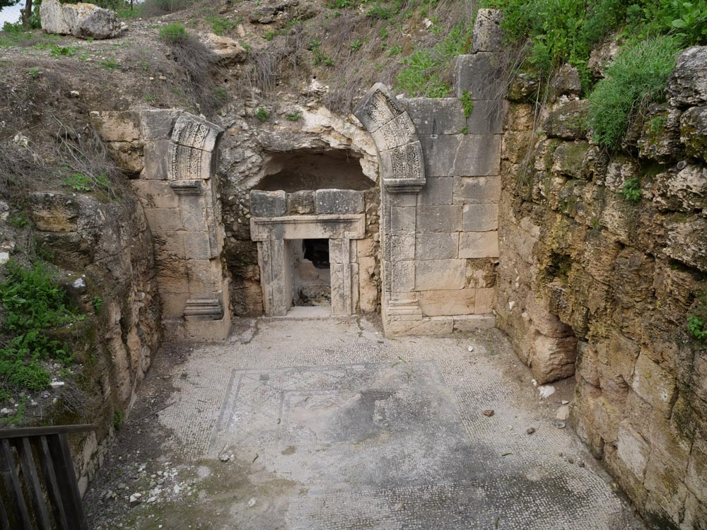 Israel, Beit Shea'rim Necropolis - Cave of the Mausoleum