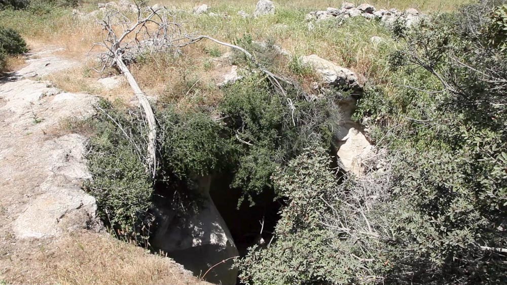 Israel, Adullam - Khirbet Borgin - Hiding Shelters