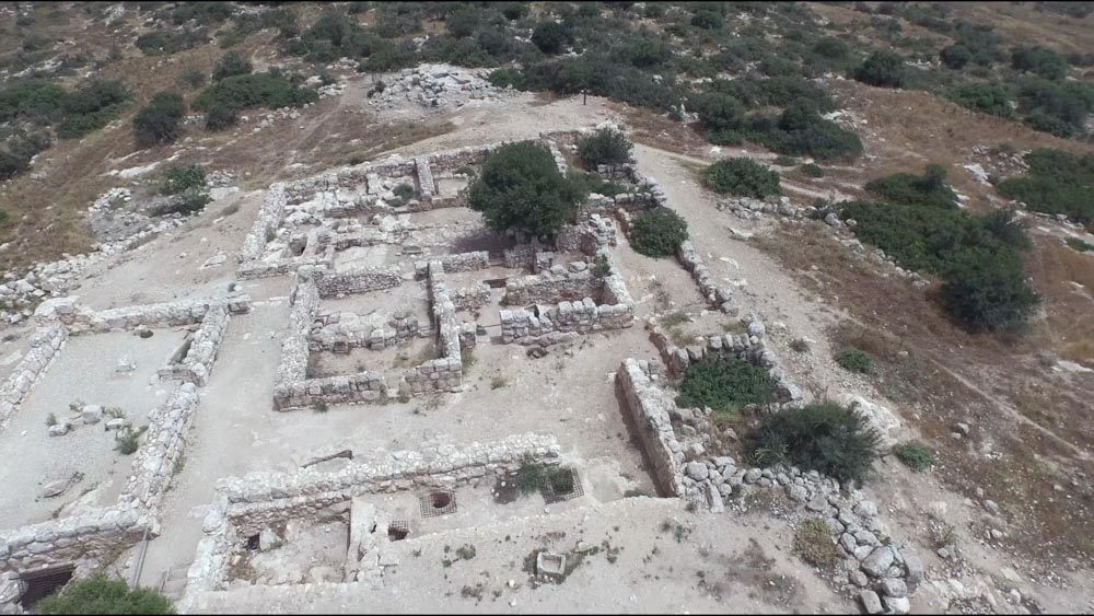 Israel, Adullam - Khirbet Etry - Houses