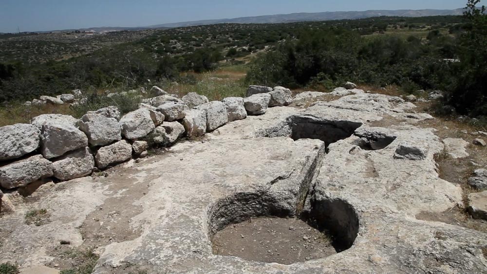 Israel, Adullam - Khirbet Etry - Grape Press