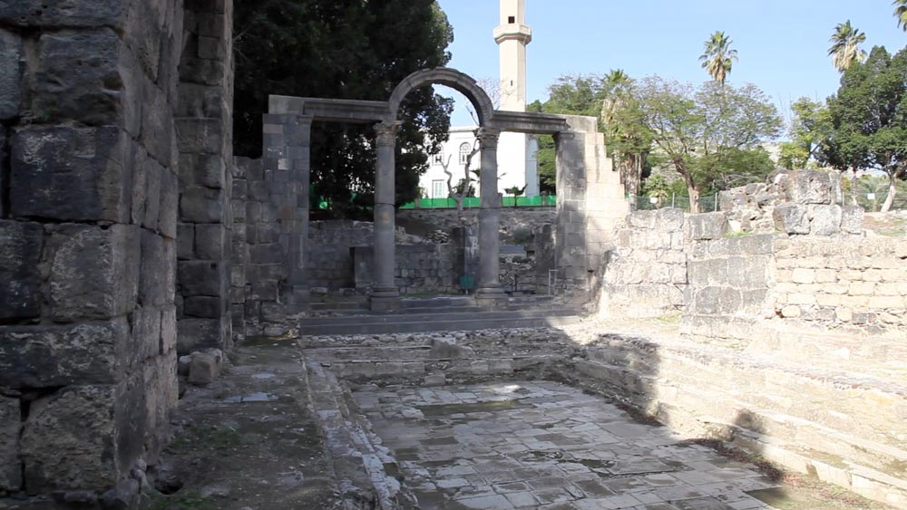 Israel, Hamat Gader - Roman Baths - Tapidarium