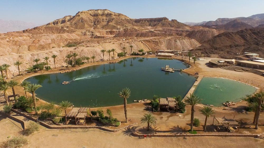Israel, Timna Valley - Timna Lake
