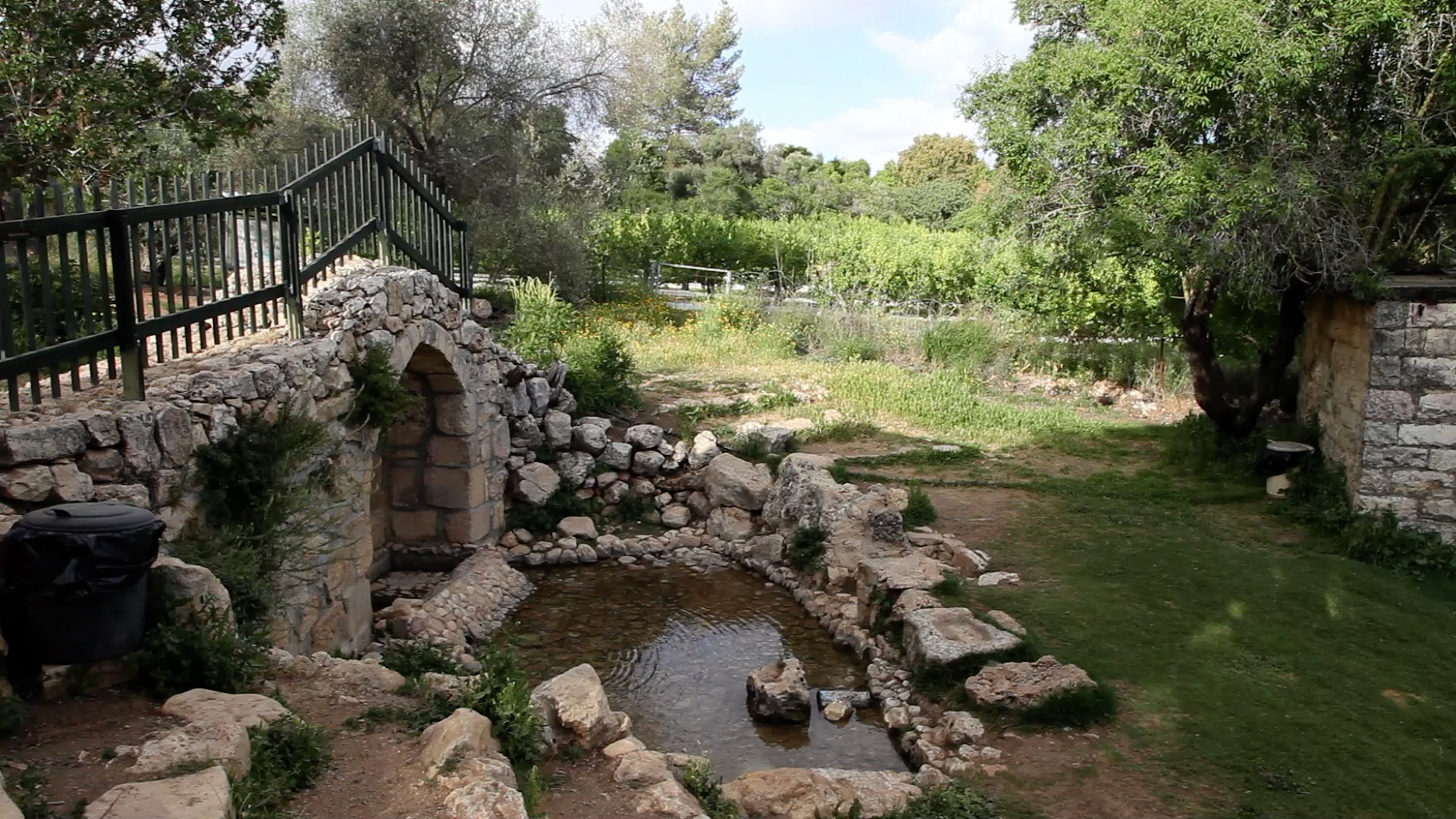 Israel, Tzuba - John the Baptist Cave