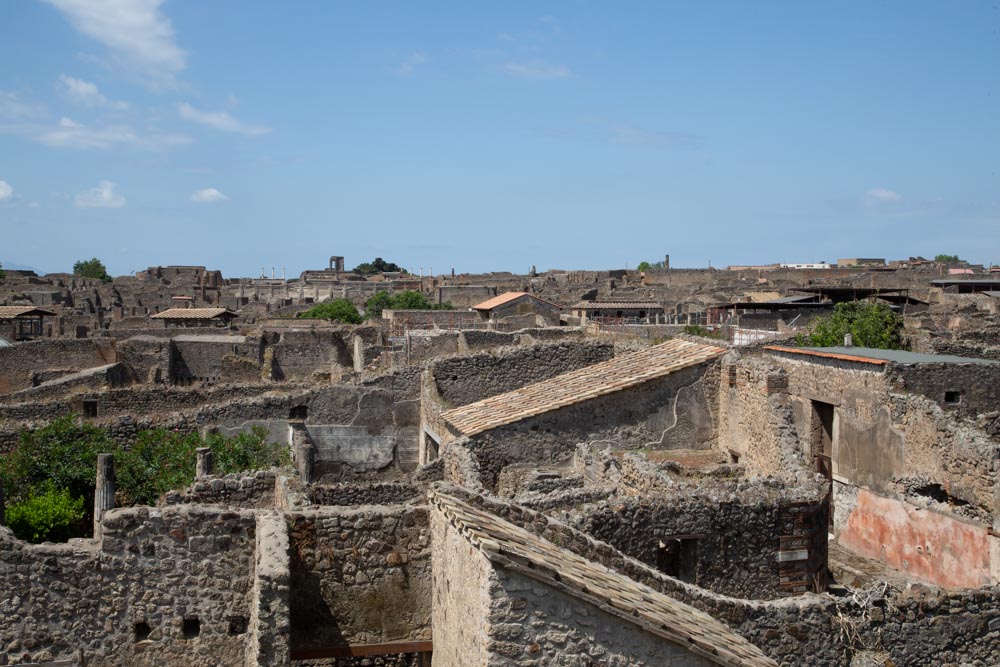 Italy, Pompeii, houses in  the eastern quarter1