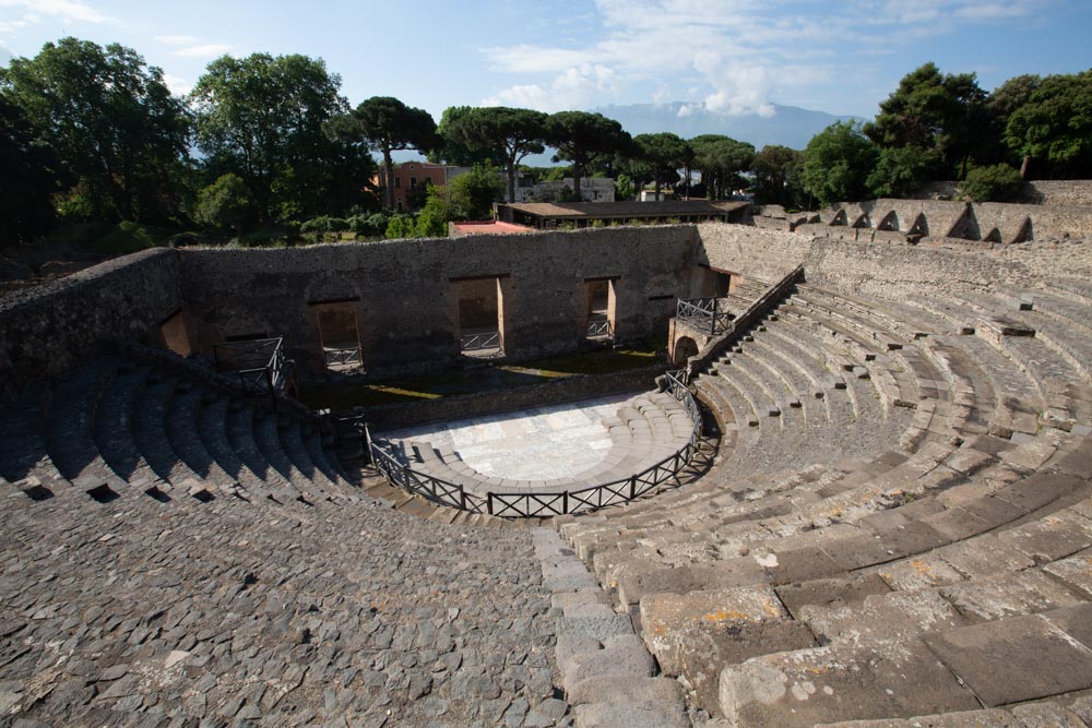 Italy, Pompeii, Roman Odeon