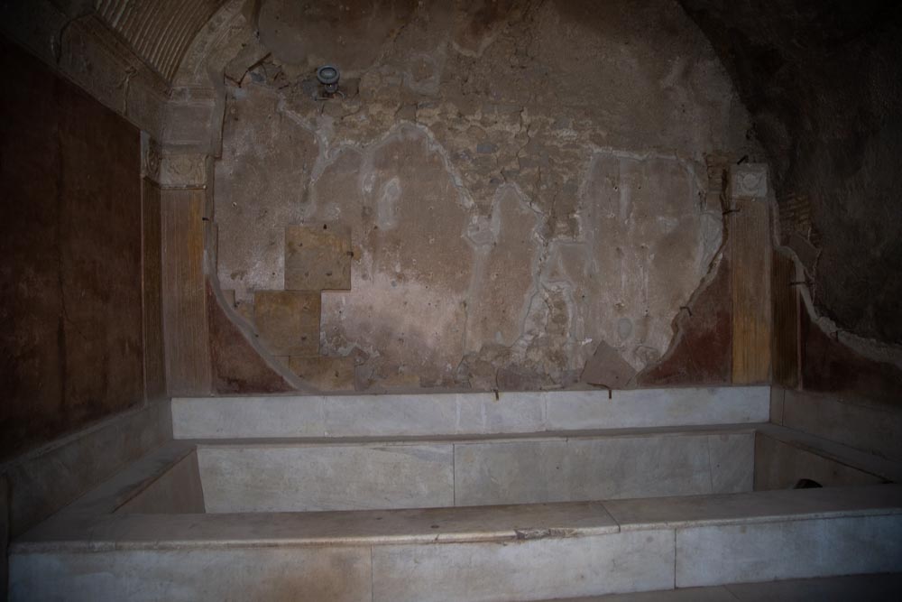 Italy, Pompeii, Stabian Baths, room with pools and baths2