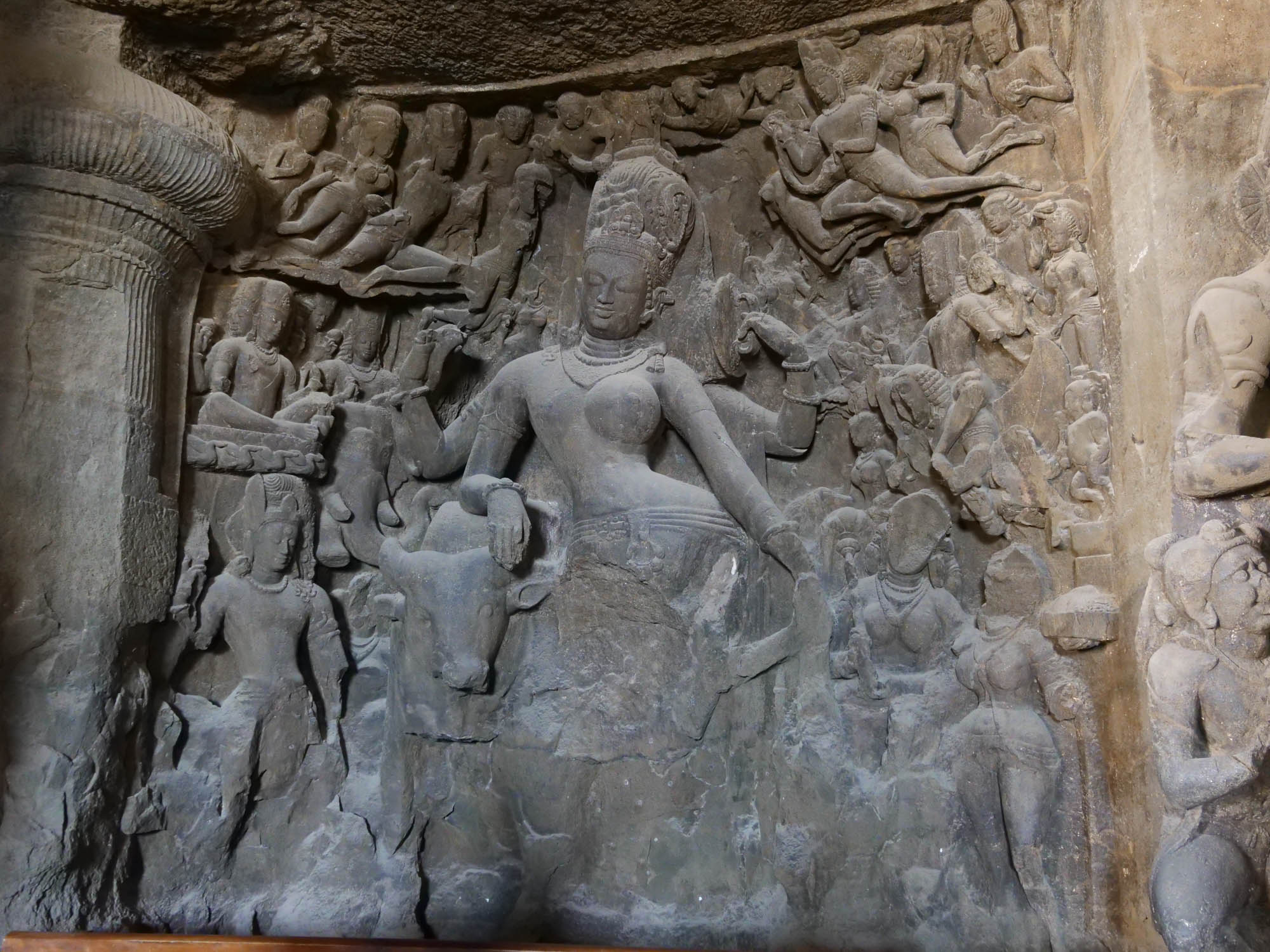 India, Karnataka, Badami - Rock Caves Temples