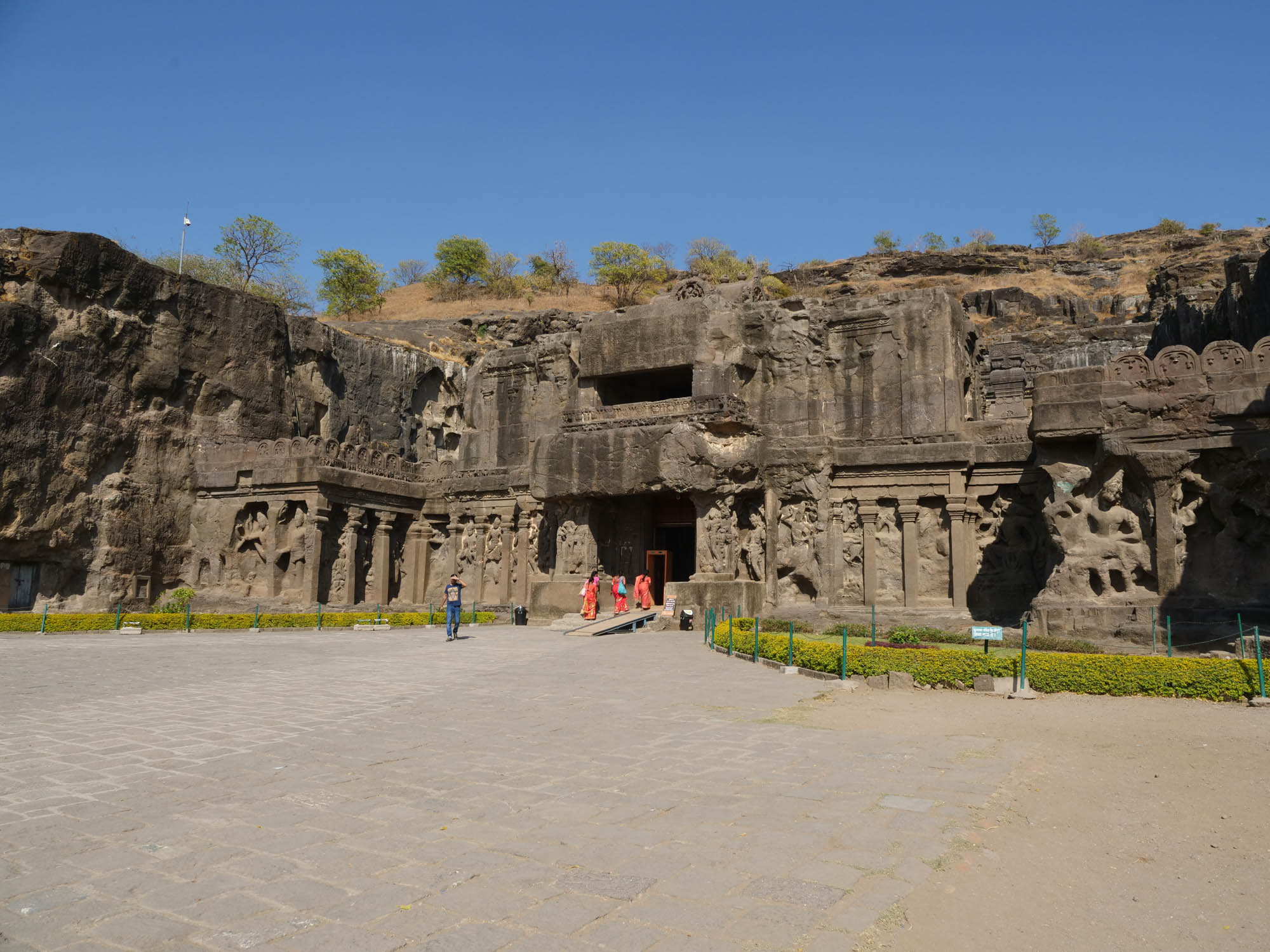 India, Maharashtra - Ellora Rock Caves Temples