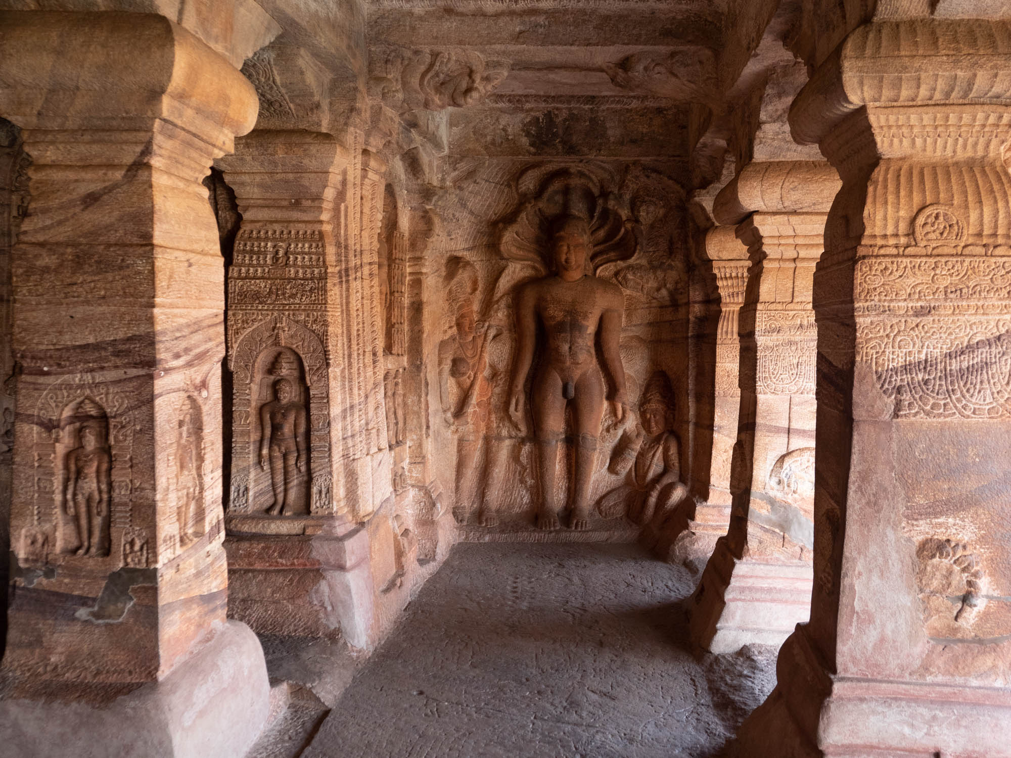 India, Badami - Rock Cave Temple 4