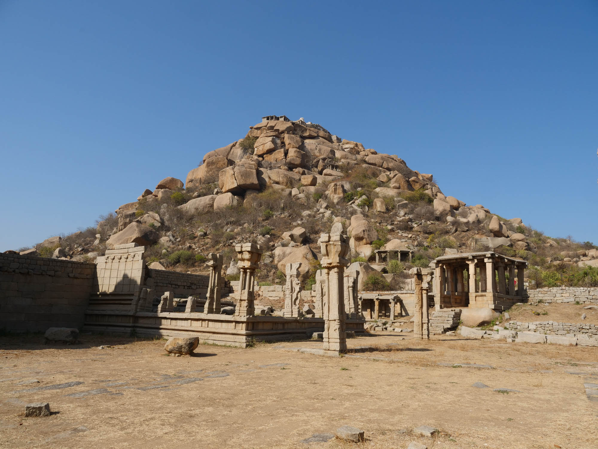 India, Karnataka, Hampi - Achyuta Raya Temple