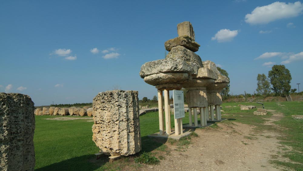 Italy, Metapontum - Temple A - Hera
