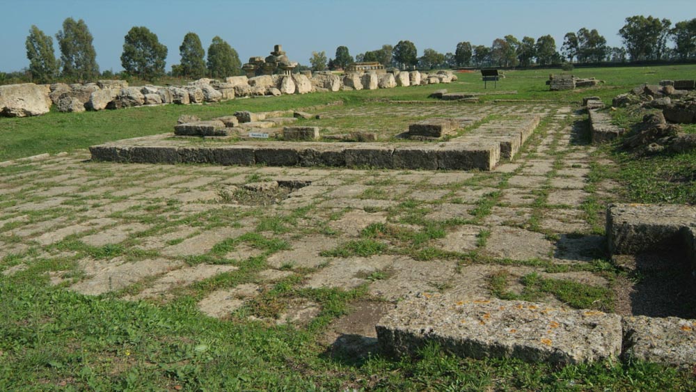 Italy, Metapontum - Temple C - Athena