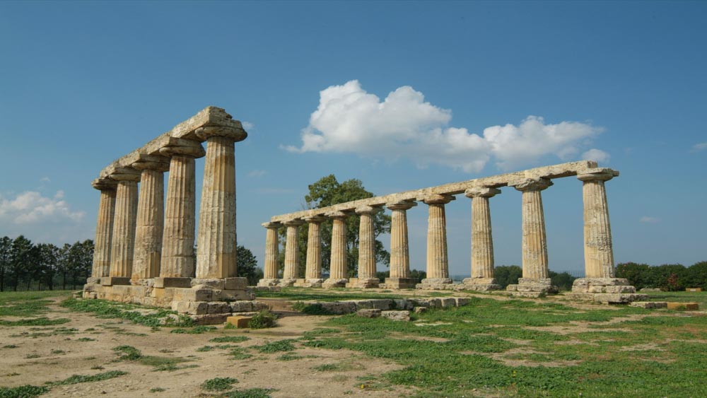 Italy, Metapontum - Temple of Hera