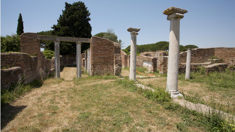 Italy, Ostia Antica, Christian Basilica