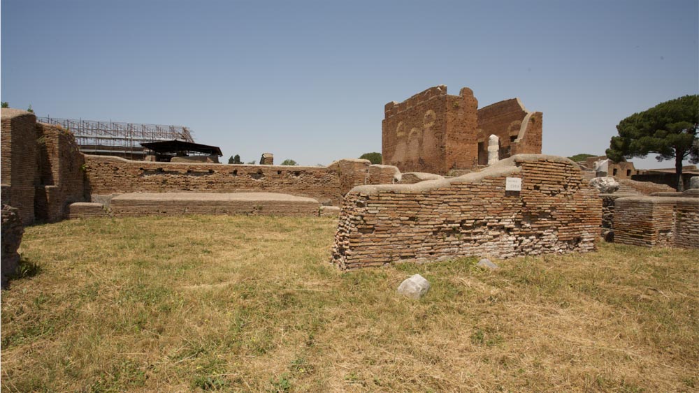 Italy, Ostia Antica, Curia