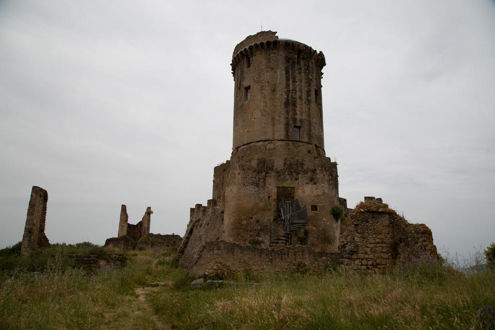 Italy, Velia - Medieval Tower