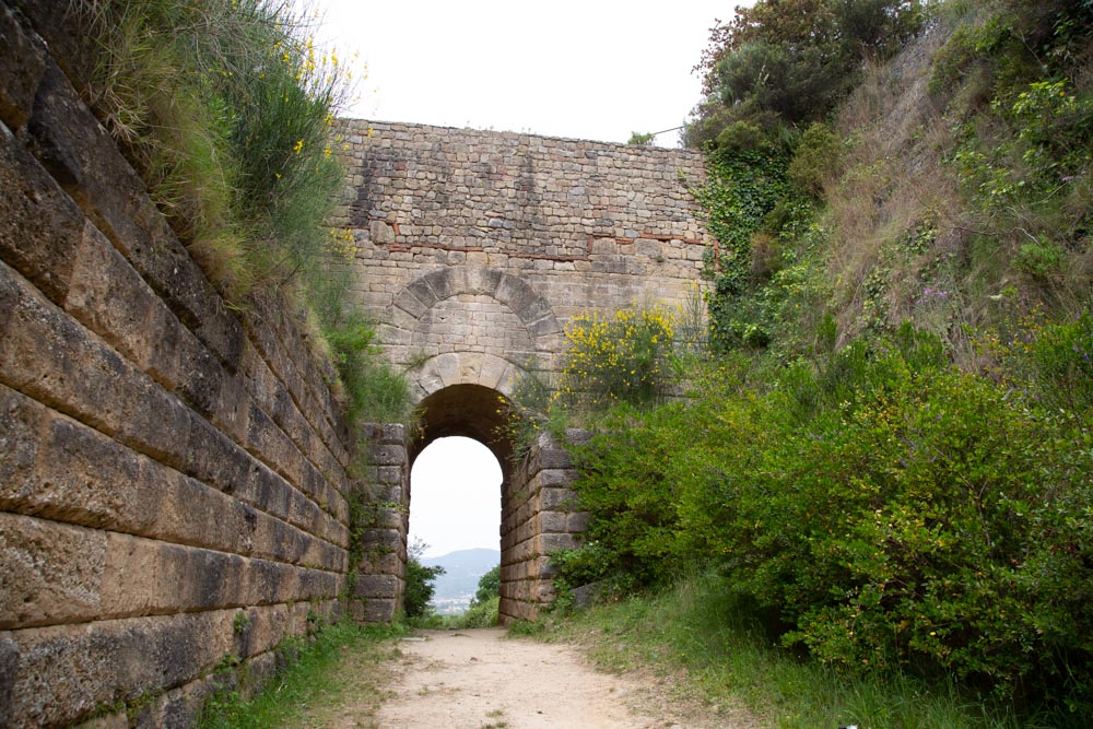 Italy, Velia - Porta Rosa Gate