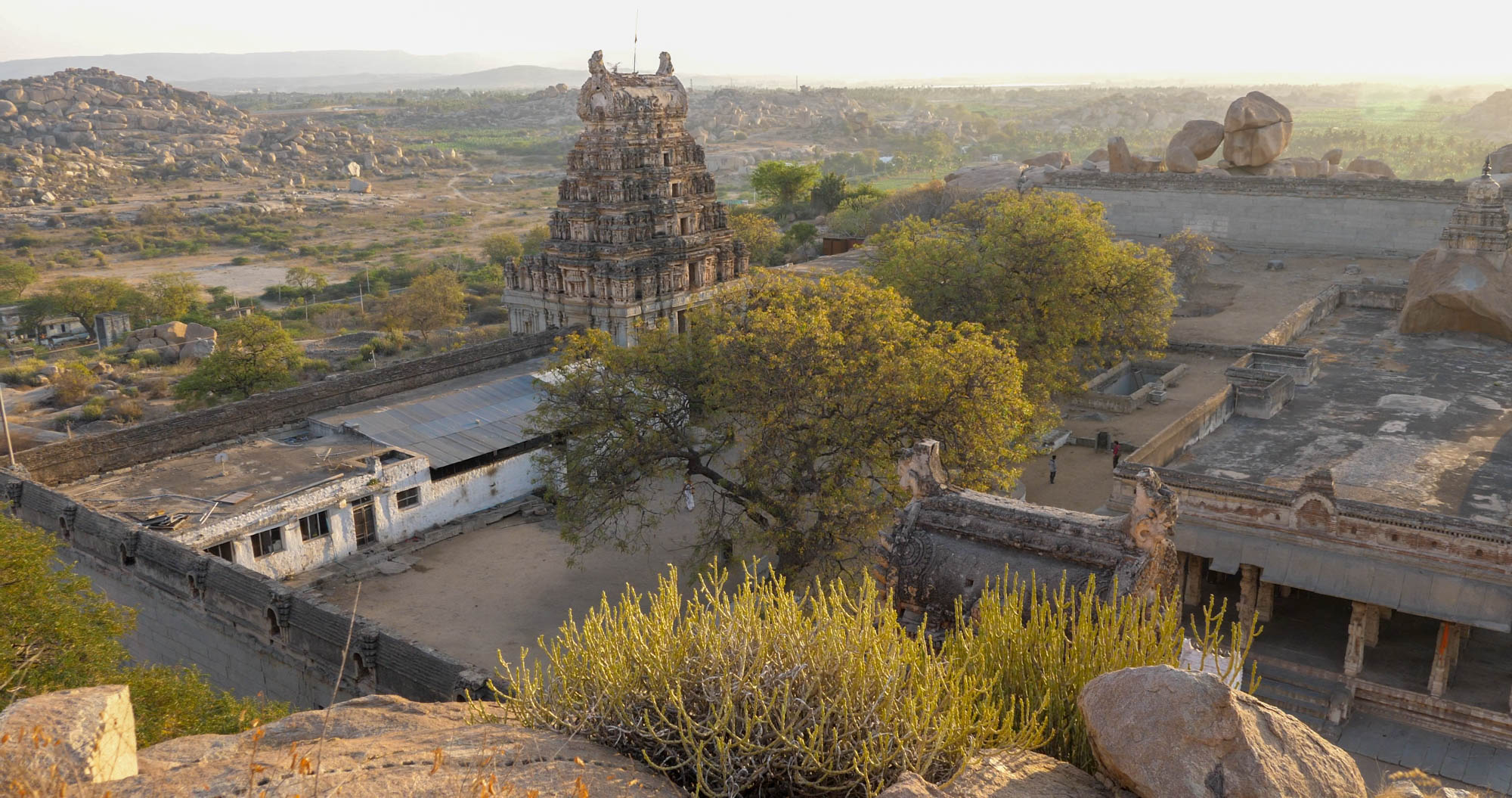 India, Karnataka, Hampi - Malyavanta Raghunatha Temple