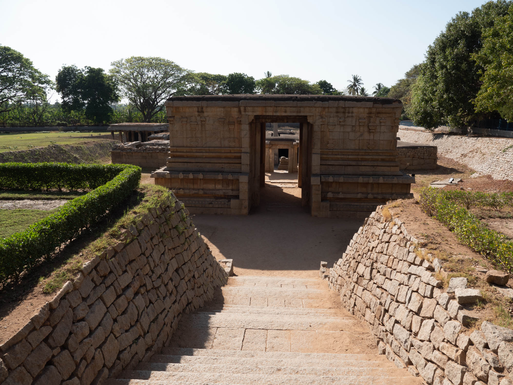 India, Karnataka, Hampi - Prasanna Virupaksha Temple (underground)