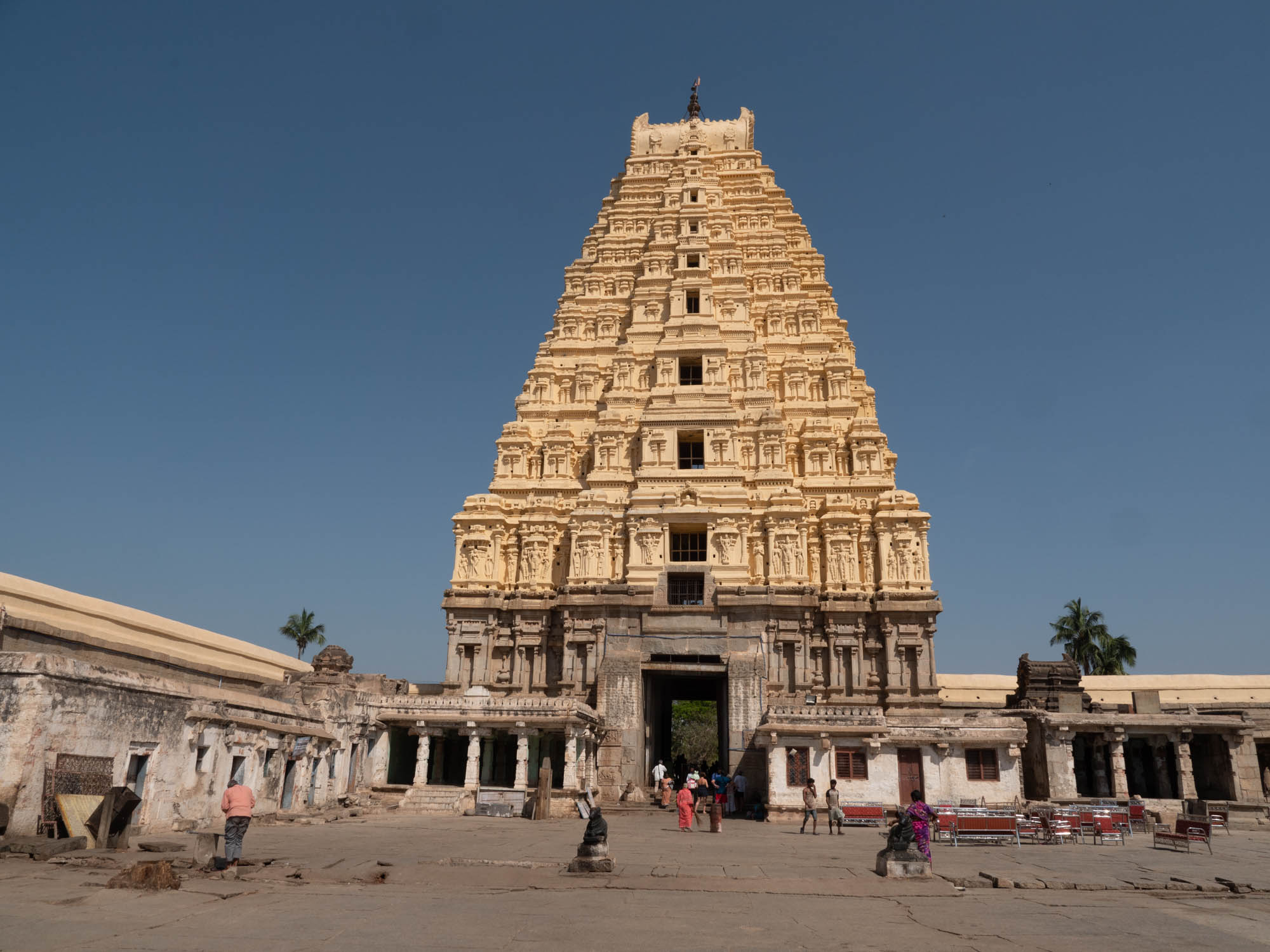 India, Karnataka, Hampi - Virupaksha Temple