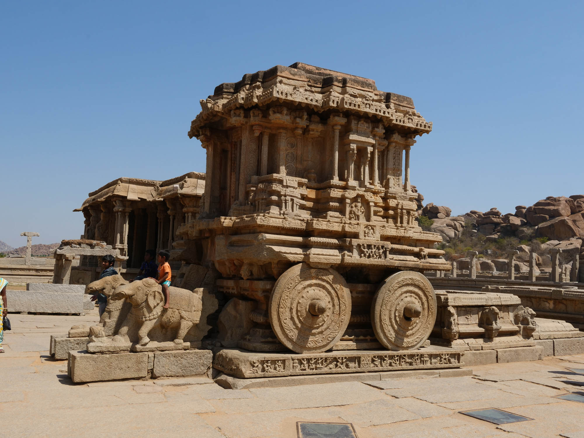India, Karnataka, Hampi - Vittala Temple