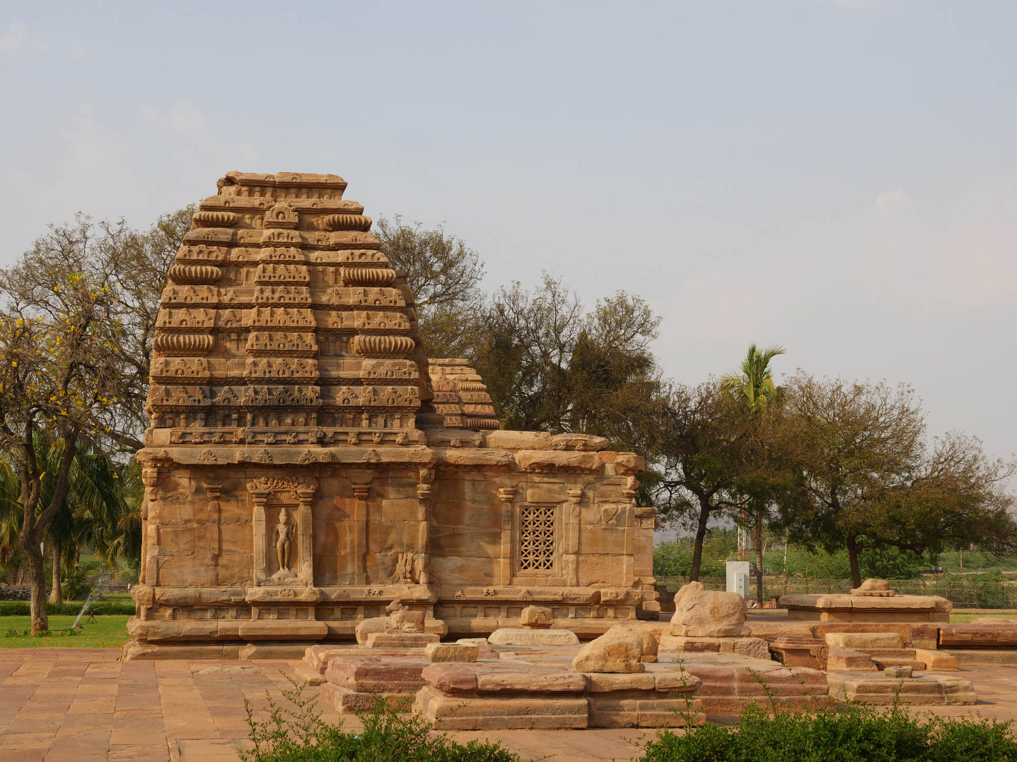 India, Karnataka, Pattadakal - Kadasiddeshwara Temple