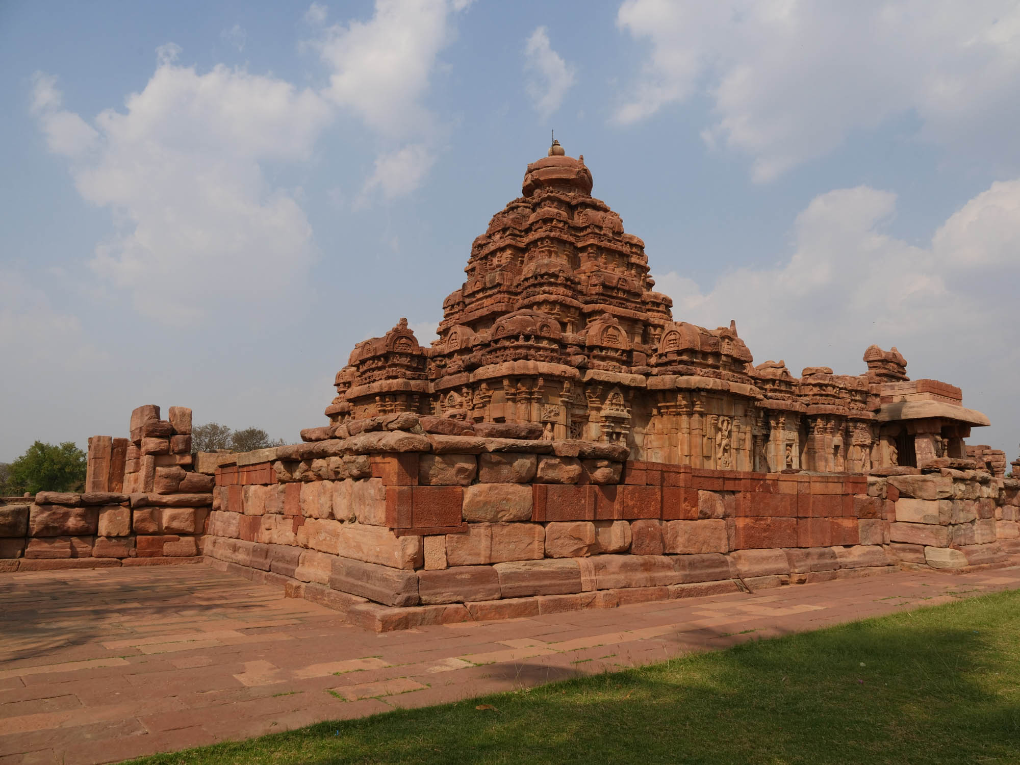India, Karnataka, Pattadakal - Mallikarjuna Temple