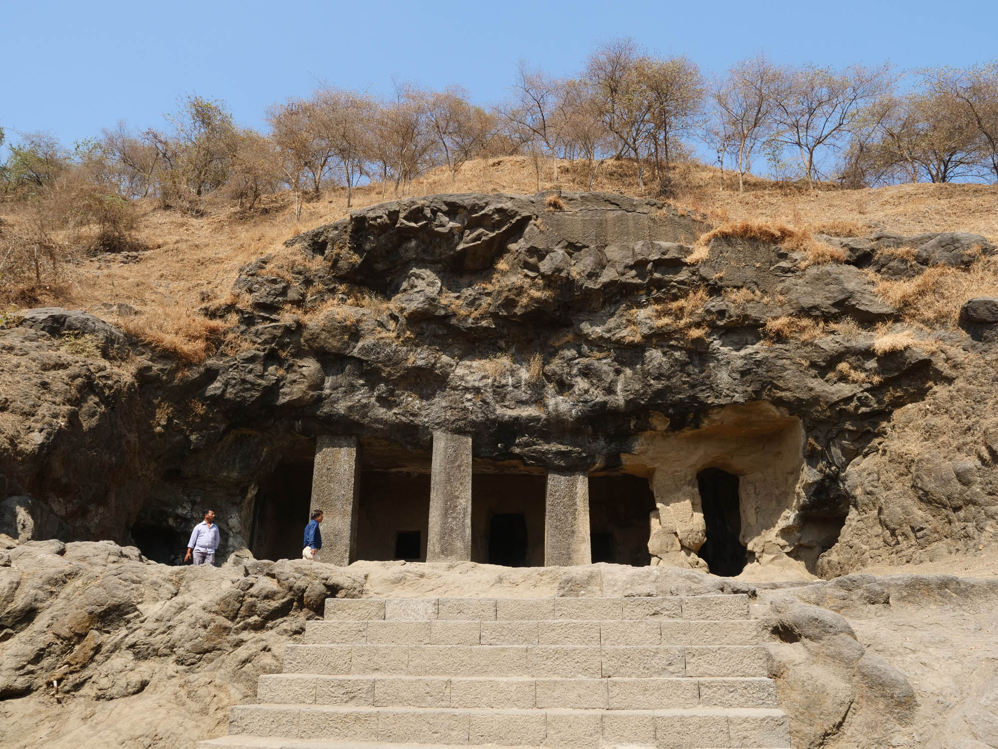 India, Mumbai, Elephanta Rock Caves temples - cave 2