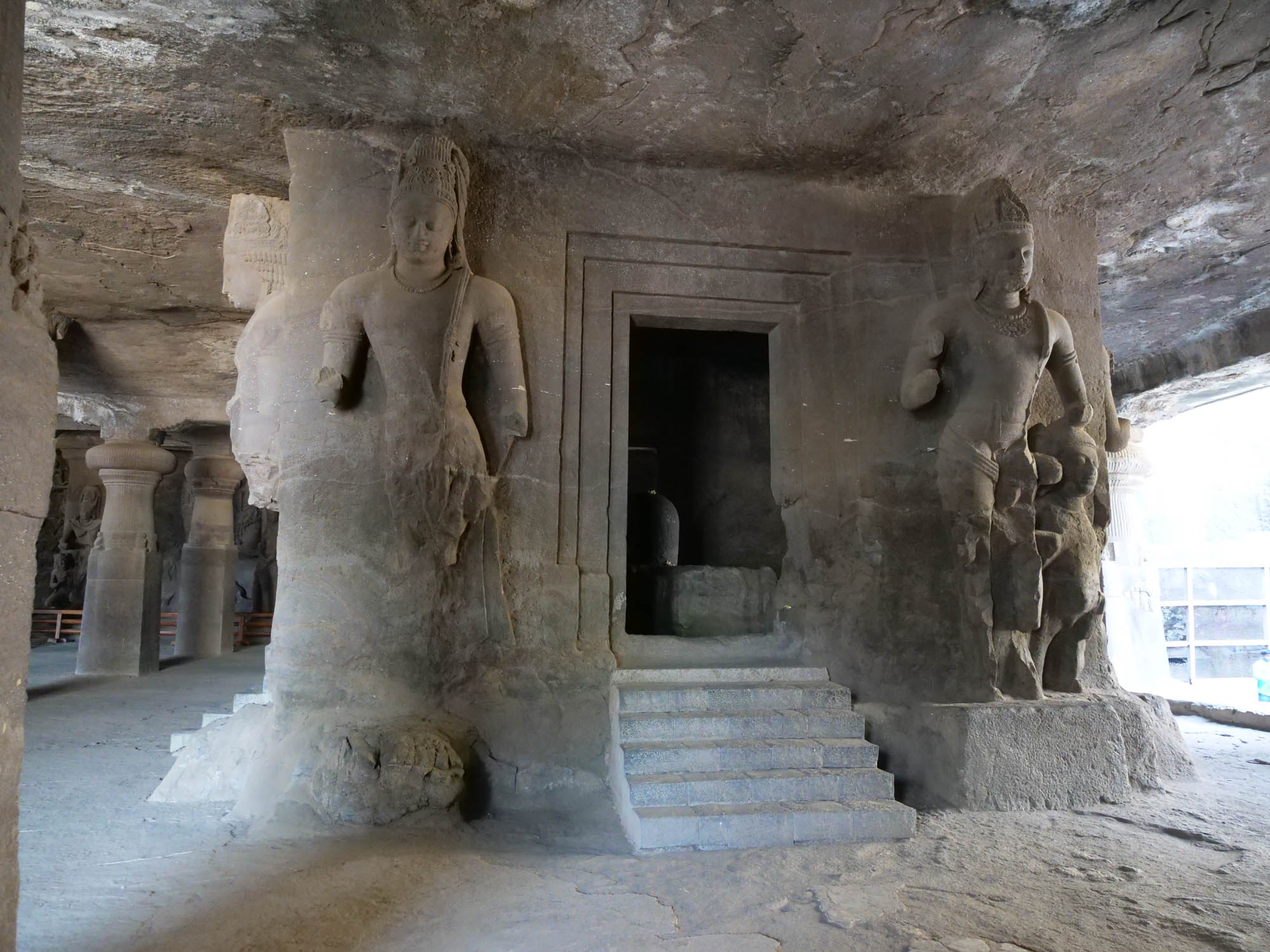India, Mumbai, Maharashtra, Elephanta Caves temples