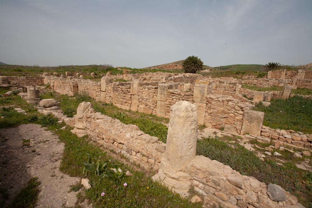 Tunisia, Bulla Regia -  House near the market