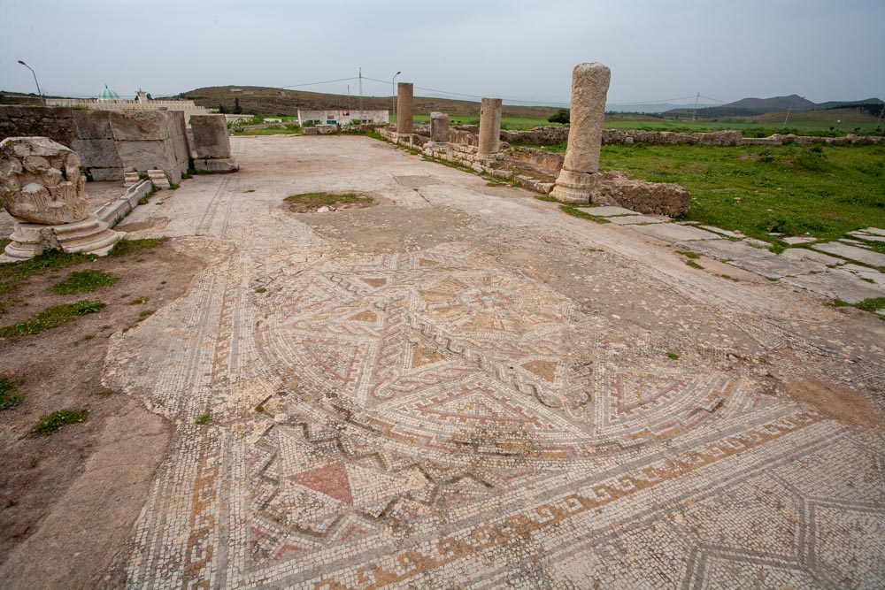 Tunisia, Bulla Regia -  Monumental Esplanade