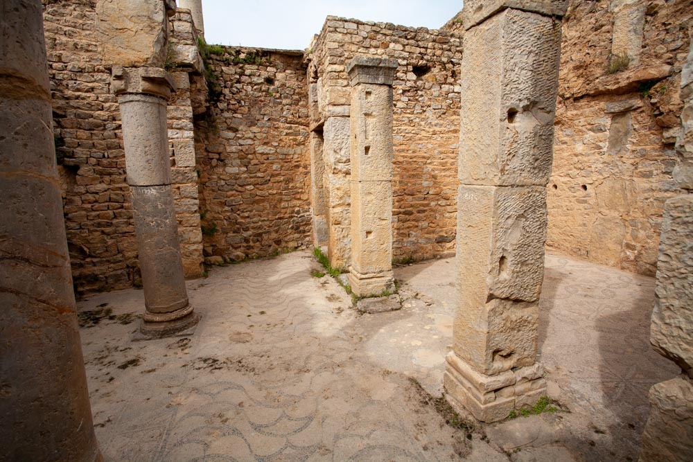 Tunisia, Bulla Regia -  New house of the Hunting