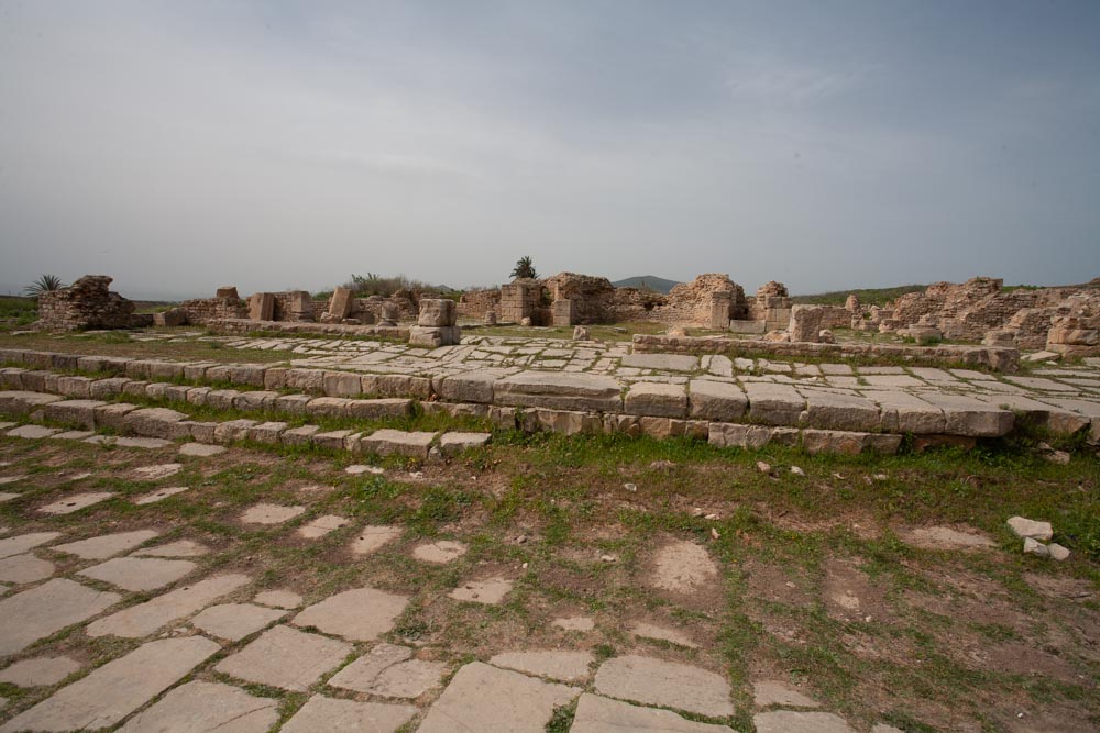 Tunisia, Bulla Regia -  Roman Baths
