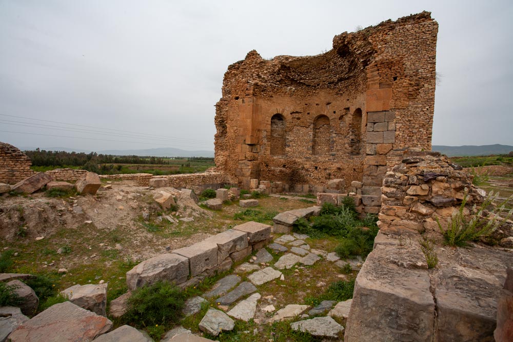 Tunisia, Chemtou (Simittus) -  Roman Civic Basilica