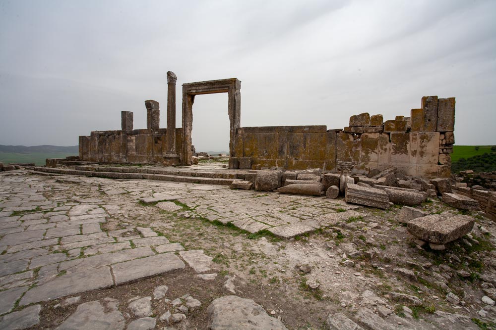 Tunisia, Dougga - Anonymous Temple