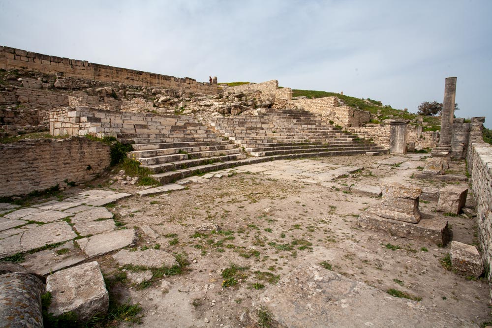 Tunisia, Dougga -  Roman Auditorium
