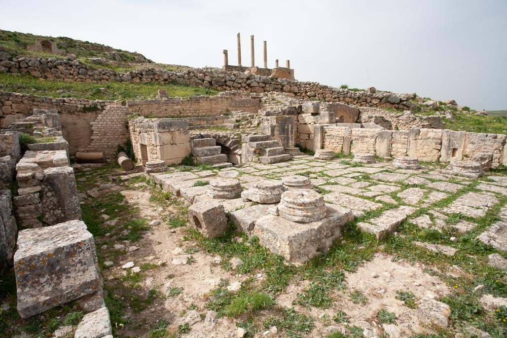 Tunisia, Dougga - Church of Victoria