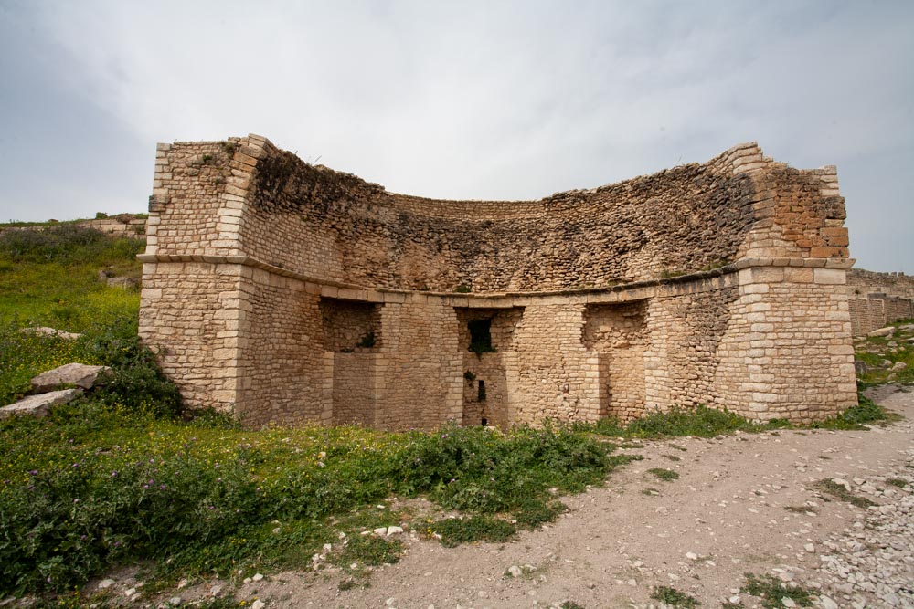 Tunisia, Dougga -  Great Nymphaeum