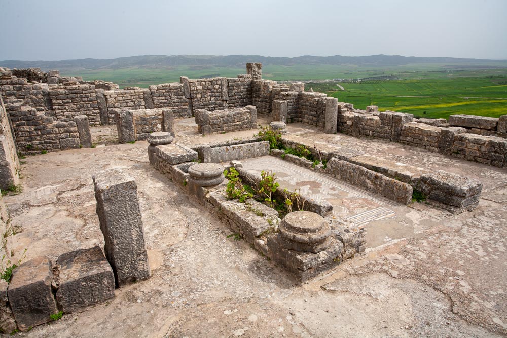 Tunisia, Dougga - House of Omnia tibi Felicia