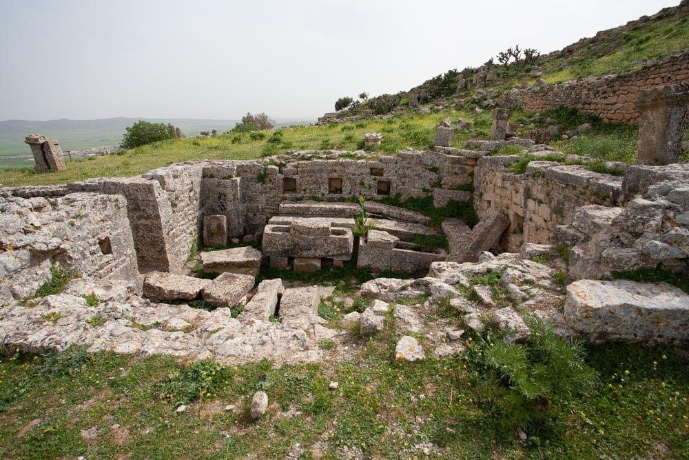 Tunisia, Dougga - Hypogeum
