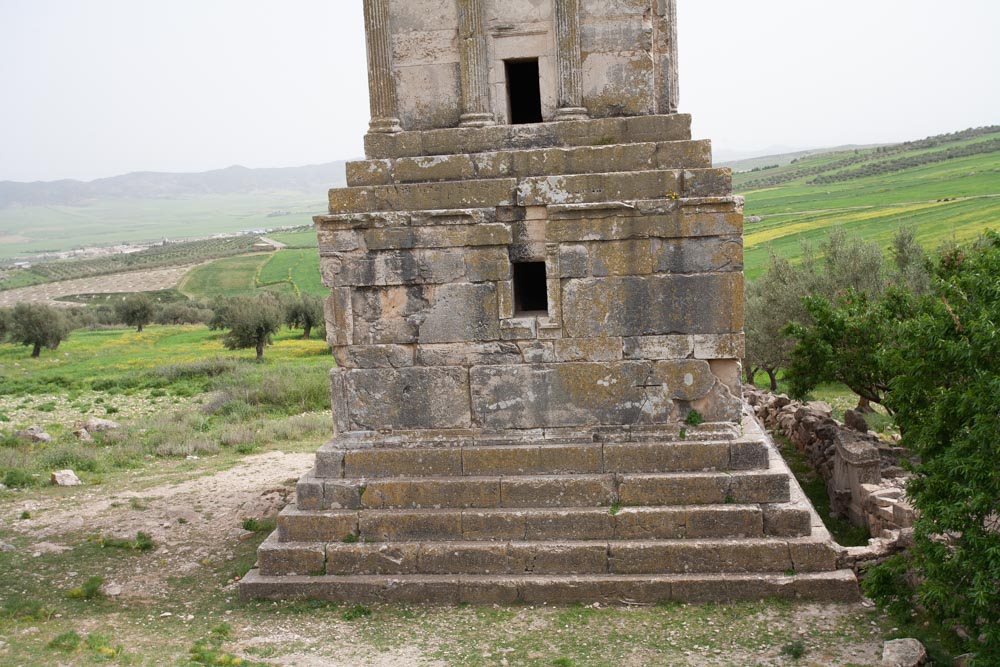 Tunisia, Dougga - Mausoleum of Lybyco-Punic