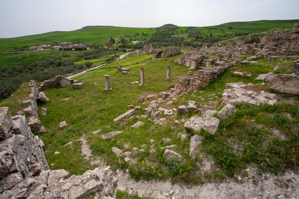 Tunisia, Dougga - Sanctuary of Minerva