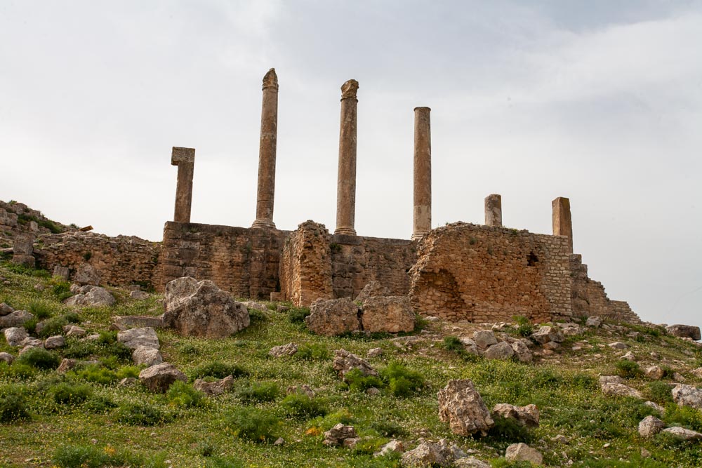Tunisia, Dougga - Temple of Baal-Saturn
