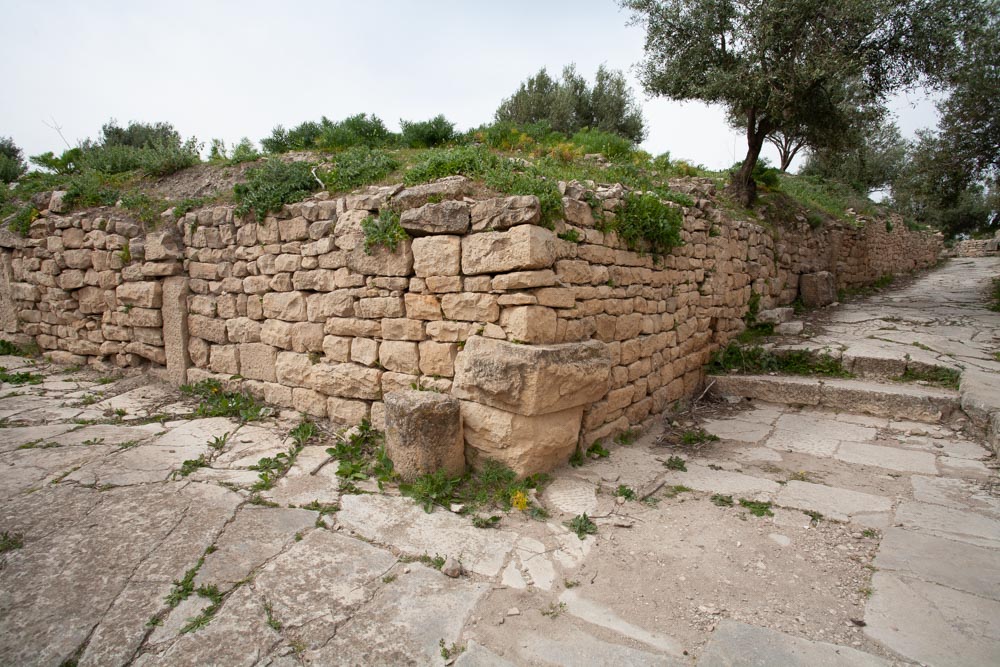 Tunisia, Dougga - Walls