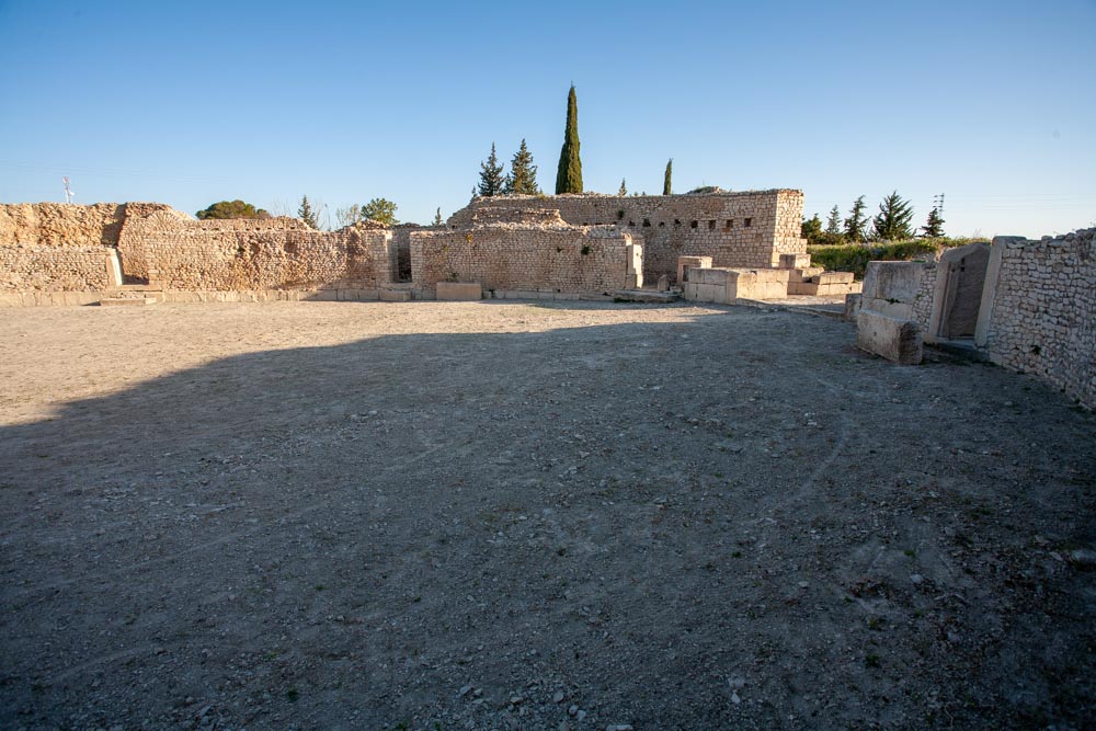 Tunisia, Makthar (Mactaris) -  Roman Amphitheatre